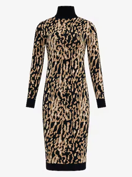 Turtleneck Sweater Dress